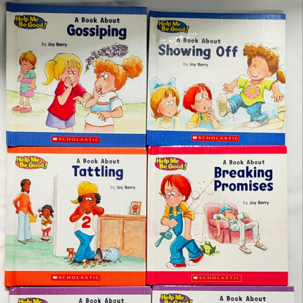 Help me be good book collection perfect to help kids understand feelings.